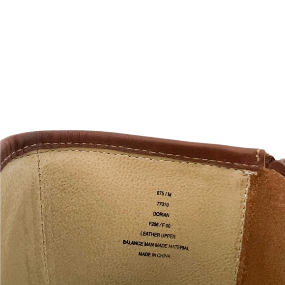 Frye Vintage Dorian Y2K Brown Leather Platform Knee High Boot Size 7.5 - Picture 13 of 15